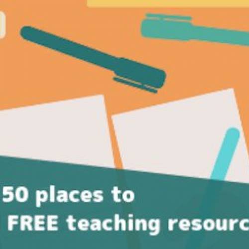 Top 50 places to find FREE teaching resources
