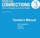 Making Connections Level 3 Teacher's Manual : Skills and Strategies for Academic Reading