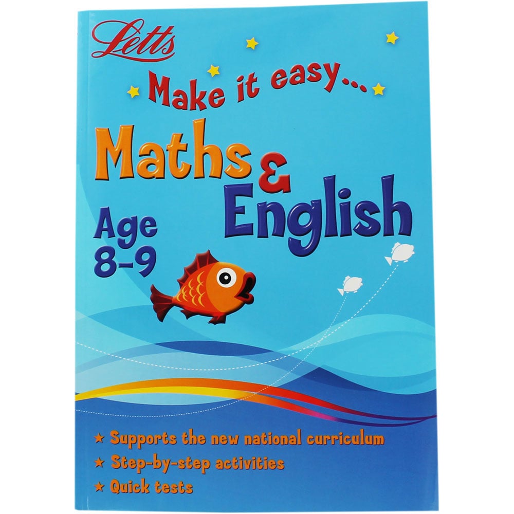 Letts Maths and English: Ages 8-9 - Key Stage 2 Book by Paul Broadbent and Peter Patilla and Alison Head and Louis Fidge (Paperback) Letts Maths and English: Ages 8-9 - Key Stage 2 Book by Paul Broadbent and Peter Patilla and Alison Head and Louis Fidge (Paperback)