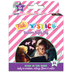 Pick 'N' Stick Unicorn Glow in the Dark Stickers
