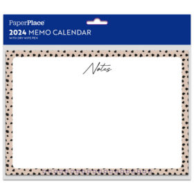 2024 Memo Calendar: Mono