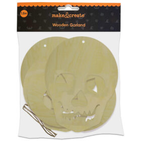 Halloween Wooden Garland
