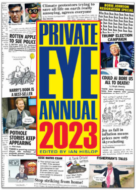 Private Eye Annual 2023 - Entertainment Book (Hardback)