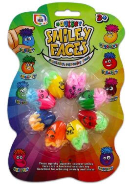 Squishy Smiley Faces Fidget Toy